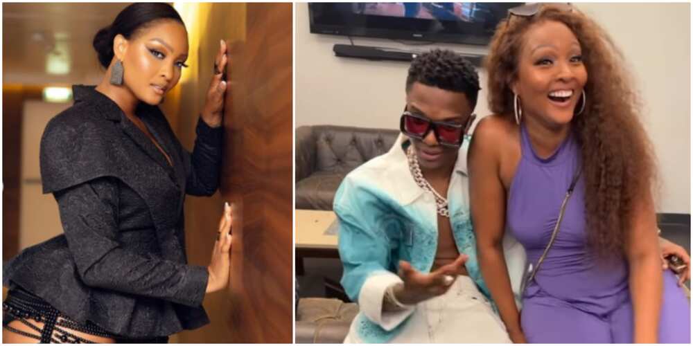Osas Ighodaro rocks swimsuit Osas Ighodaro rocks swimsuit