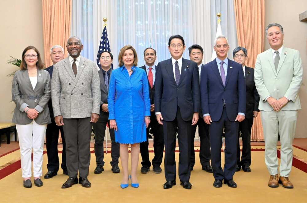 US House Speaker Nancy Pelosi is in Tokyo on the final leg of her Asian tour