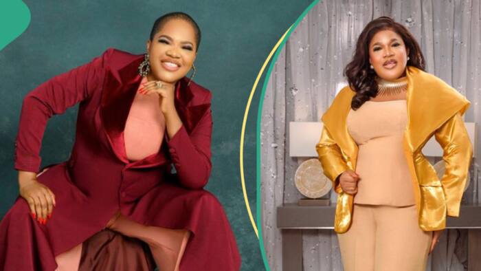 Toyin Abraham warms hearts as she raises N2.15m for widow with 4 kids on IG Live, video goes viral