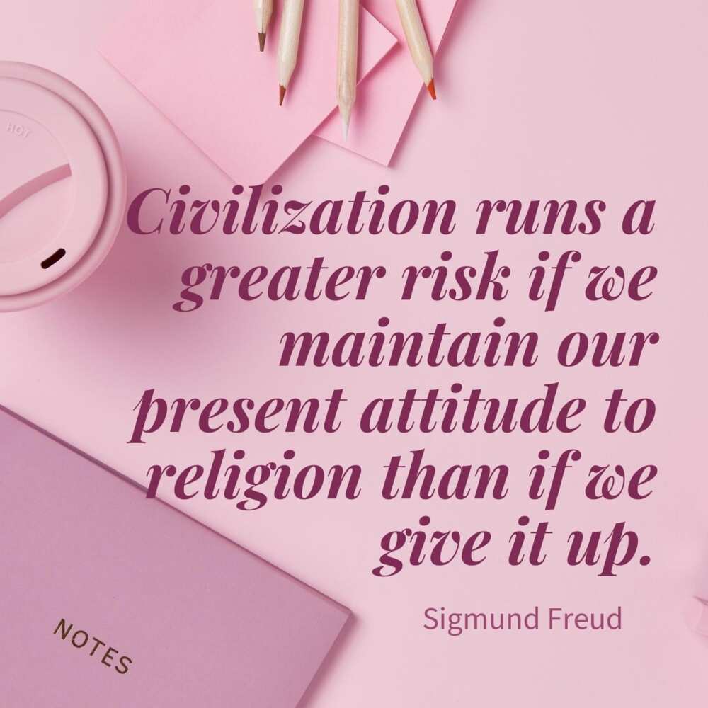 sigmund freud quotes religion