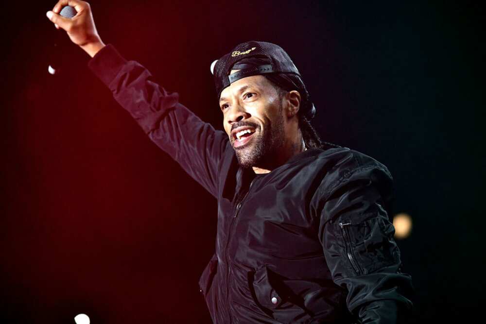 Rapper Redman performs onstage during the KDay 93.5 Krush Groove concert at The Forum
