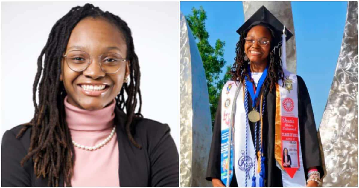 Photos: See this photo-14-year-old girl who got 2 associate degrees