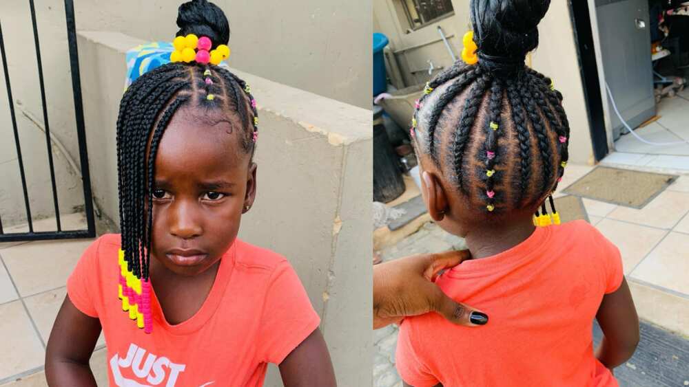 wool hairstyle for kids