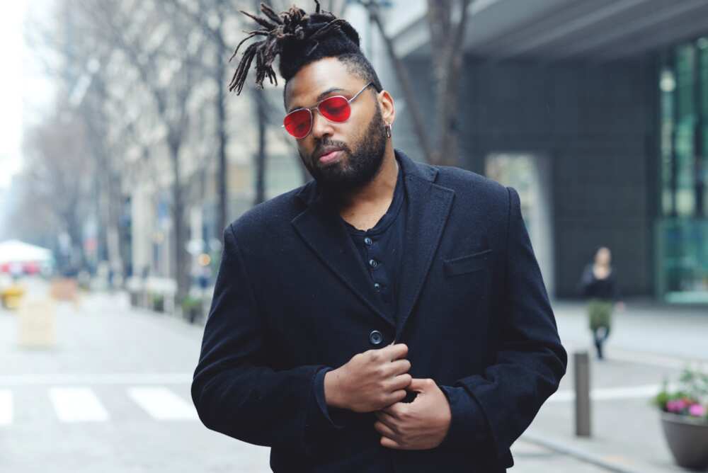Black chubby man Black chubby man