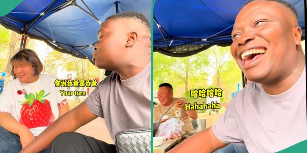 Man goes viral because he could speak Chinese language.