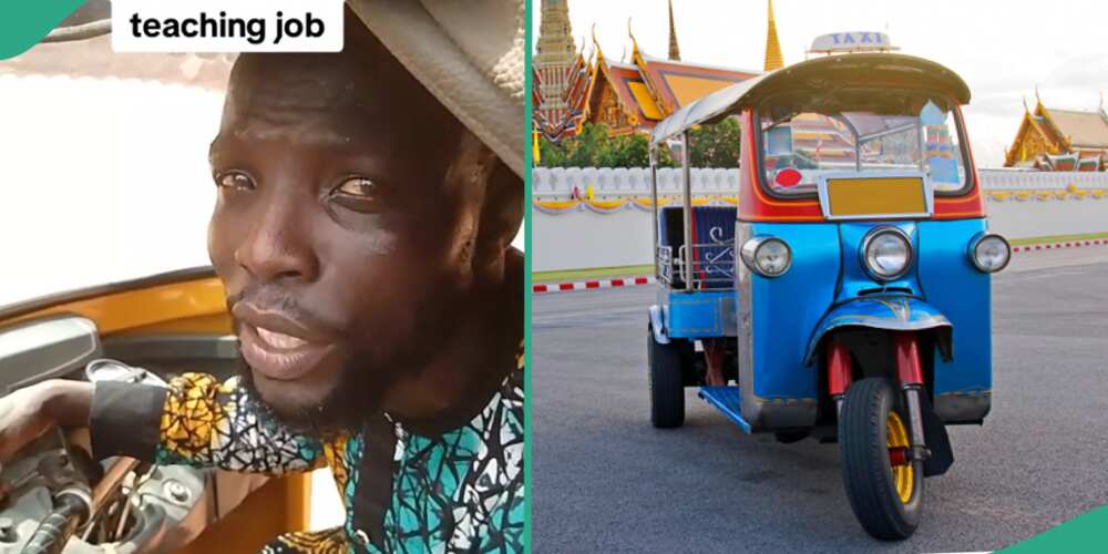 Keke rider who makes N6,000 within two hours.
