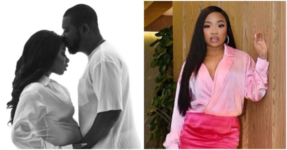 Nigerian singer Mo'Cheddah and hubby