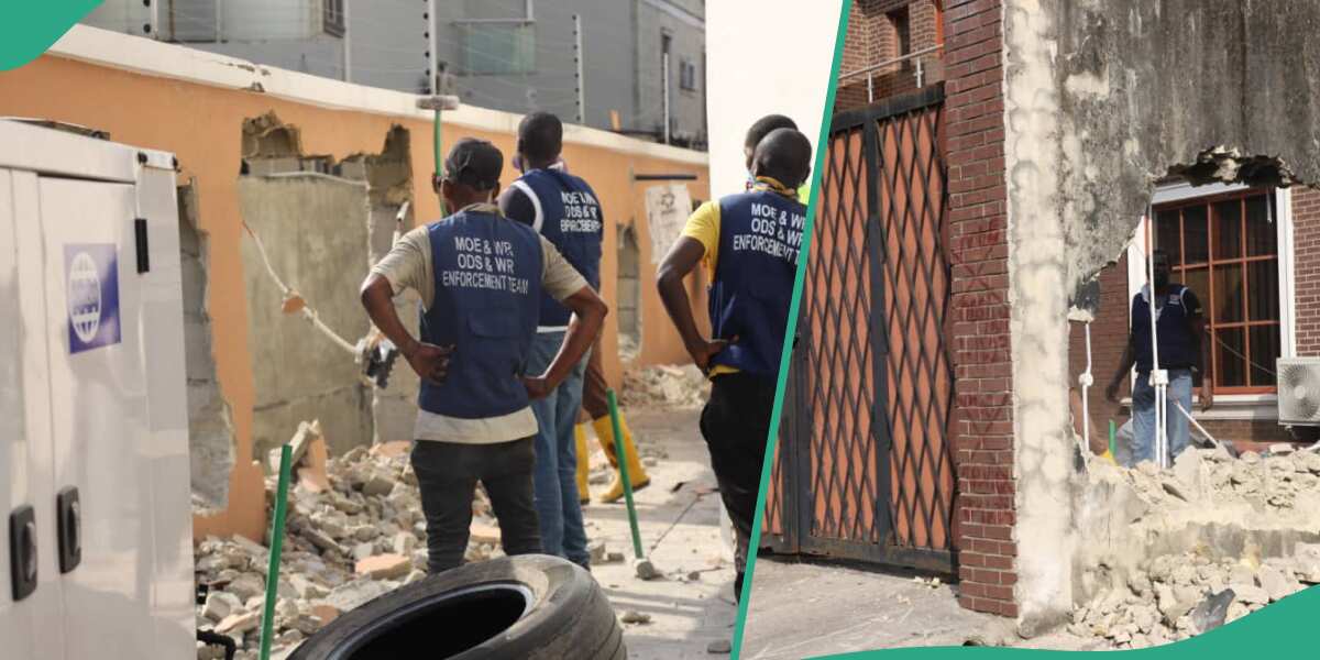 PHOTOS: Lagos begins demolition of illegal structures in Banana Island, Parkview Estate