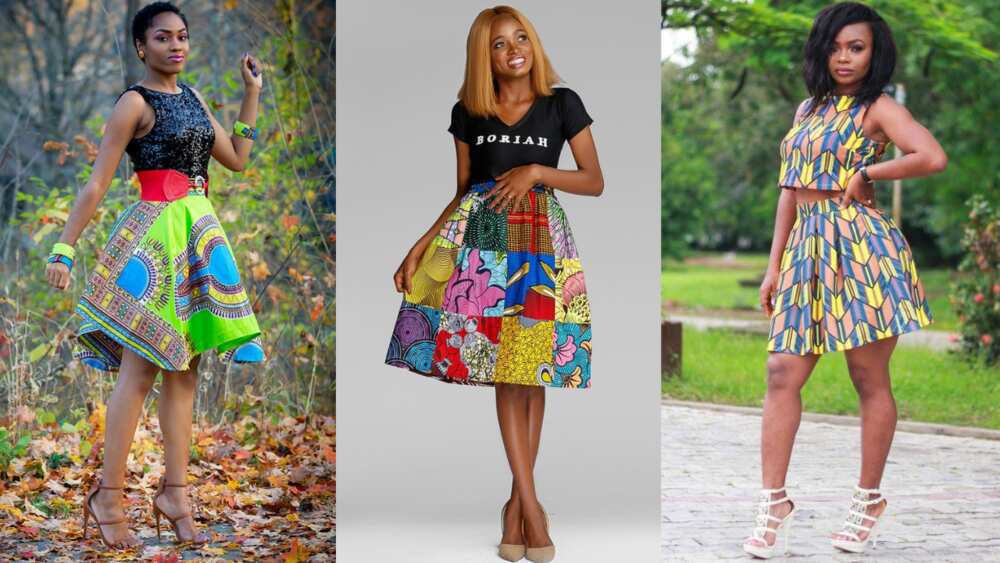 Ankara skirts for slim ladies Ankara skirts for slim ladies