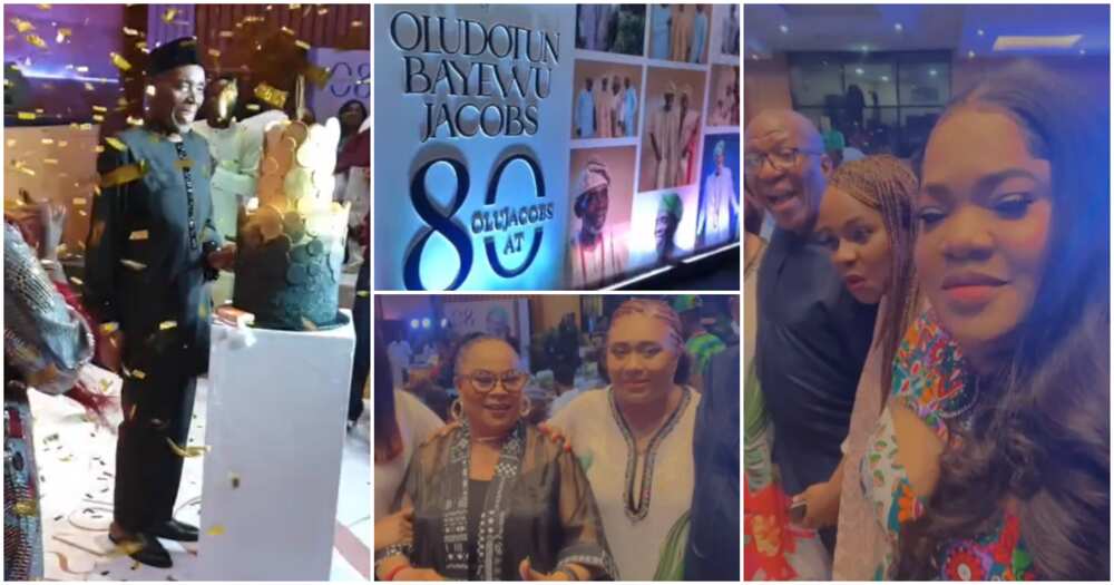 Olu Jacobs at 80: Photos and videos from birthday party.