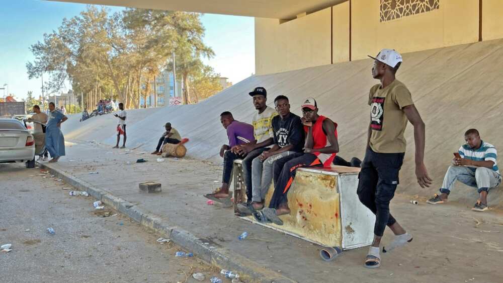 Migrants from sub-Saharan Africa take what work they can get in Libya, desperate to scrape together the money for their next attempt to reach Europe