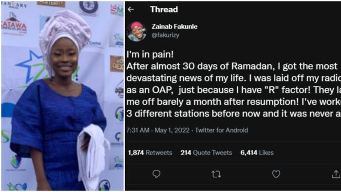 I was laid off my radio job because of 'r factor': Lady cries out for justice on social media