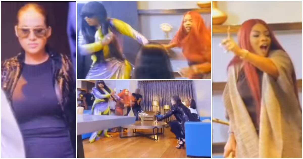 You feed your husband: Carolyn Hutchings blasts Laura Ikeji as they fight dirty, almost trade blows on Real Housewives of Lagos, video trends