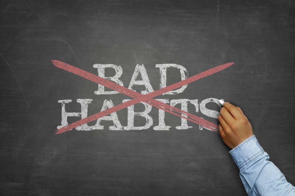 Get rid of bad habits