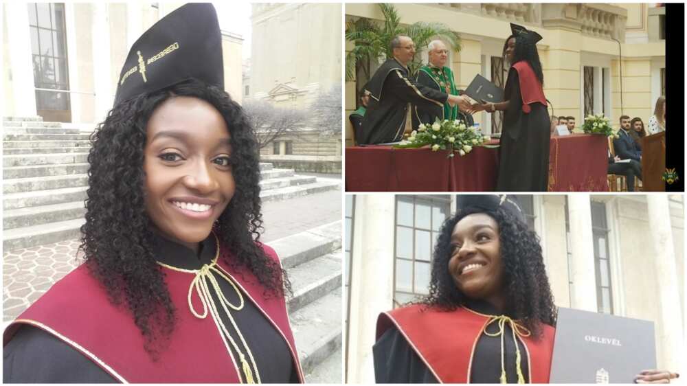 Nigerian Amarachi Osuji said she had to think about her decision before she switched course.