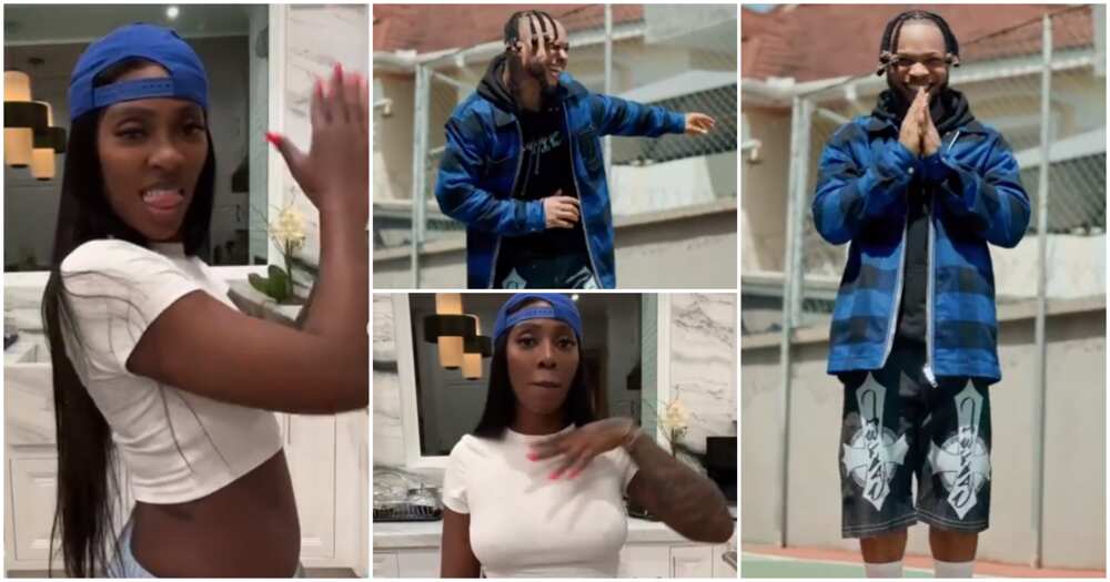 Tiwa Savage, Poco Lee's Dance challenge.