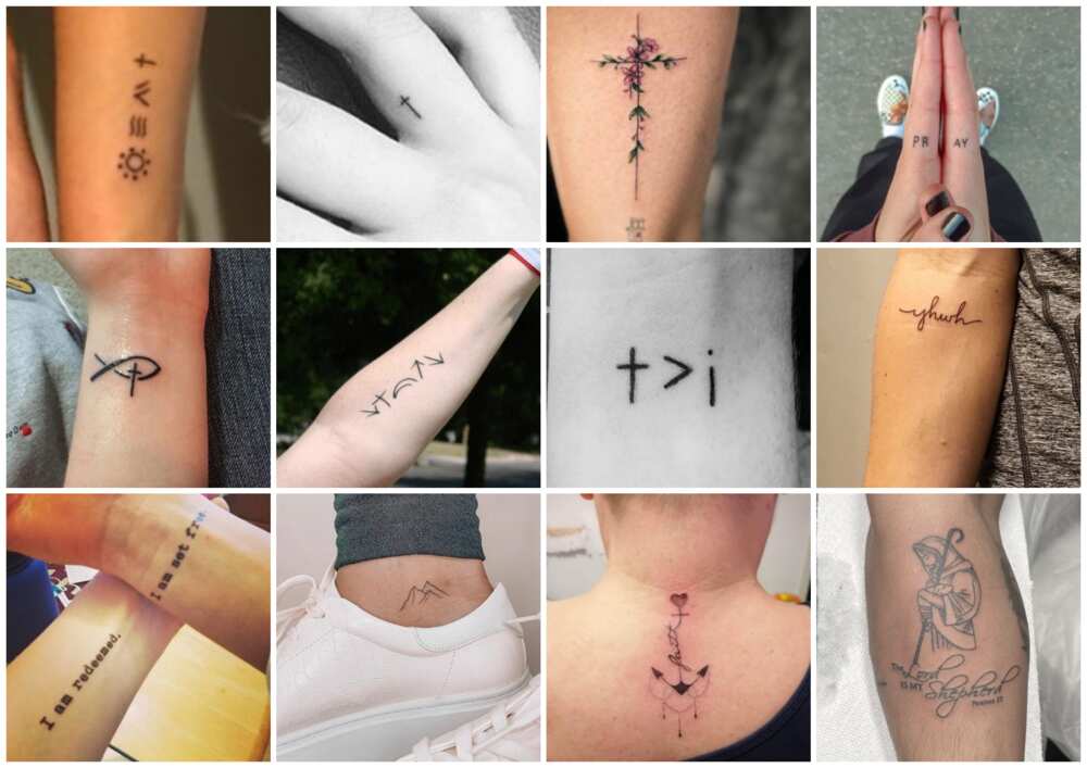 tatuagens cristãs para mulheres