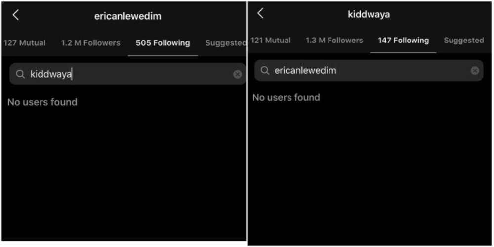 Trouble in paradise? BBNaija's Erica and Kiddwaya unfollow each other on social media
