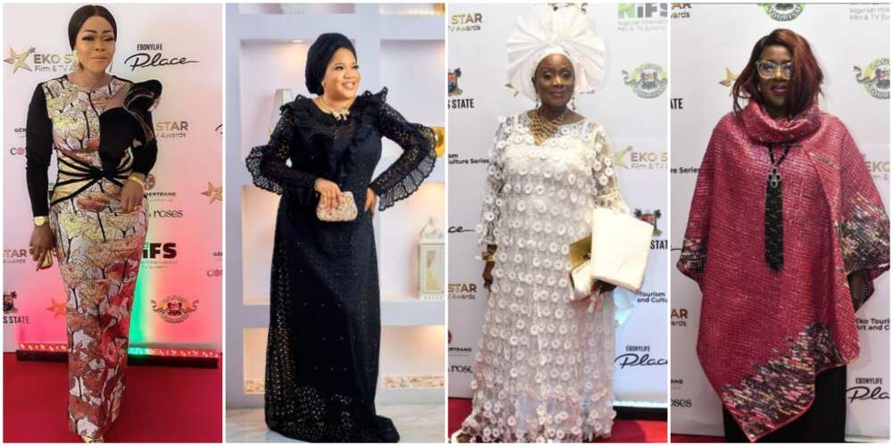 Fashion News: Lovely Photos of Nigerian Celebrities at Eko Star Film and TV Awards