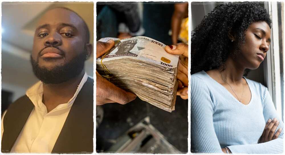 Nigerian man recommends lady for N600k job.