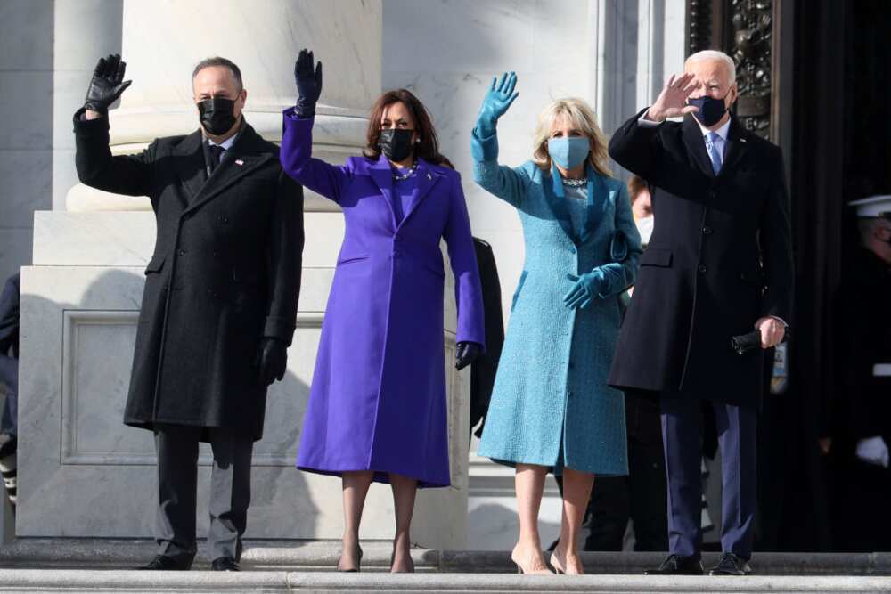 Joe Biden, Kamala Harris arrive at US Capitol for historic inauguration