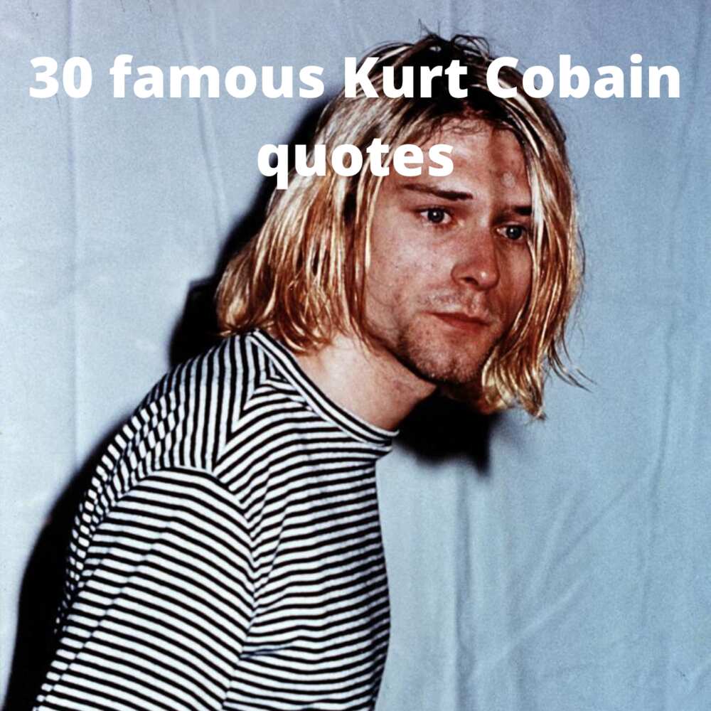 Kurt Cobain Quotes Cover