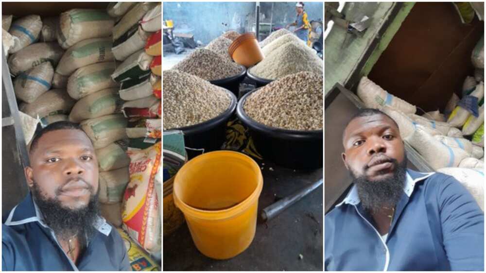 Selling foodstuff in Nigeria/hardworking Nigerian man. Selling foodstuff in Nigeria/hardworking Nigerian man.