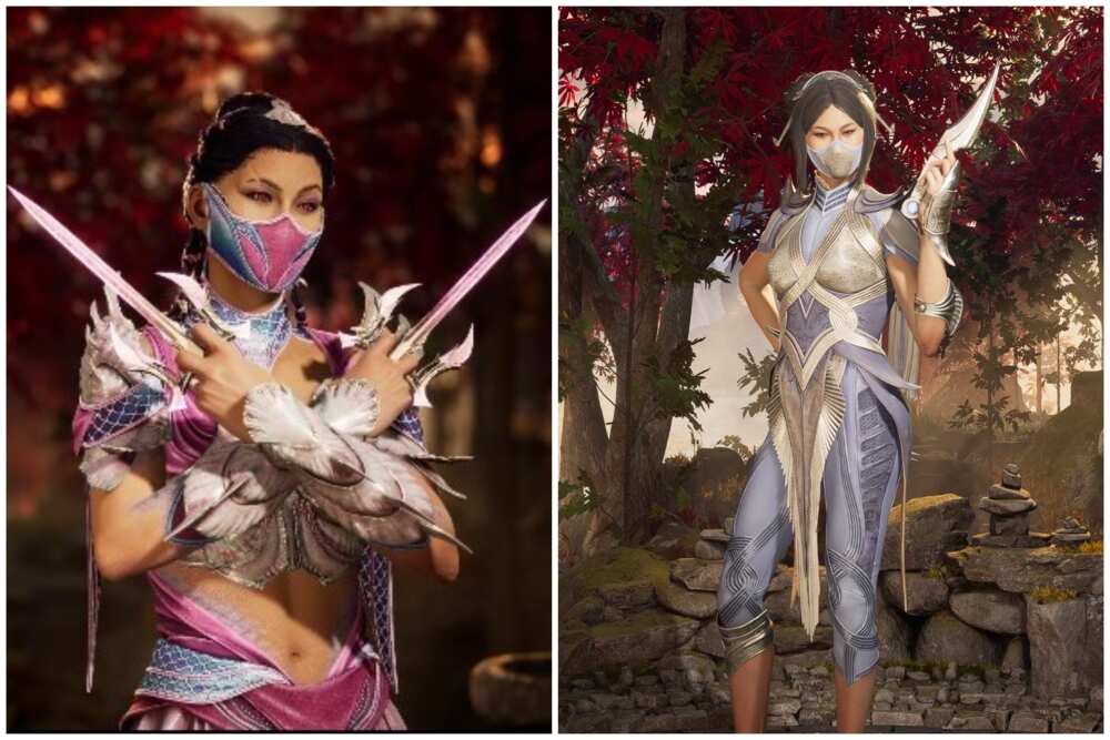 Mortal Kombat female characters original