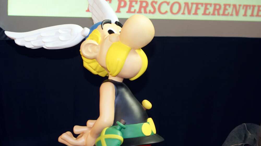 Asterix model in Brussels