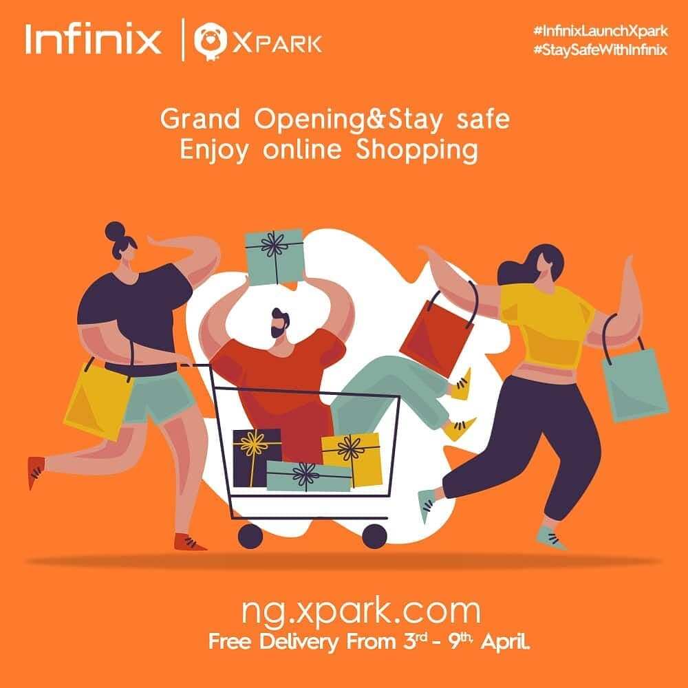 New Infinix Xpark guarantees super-fast and safe delivery