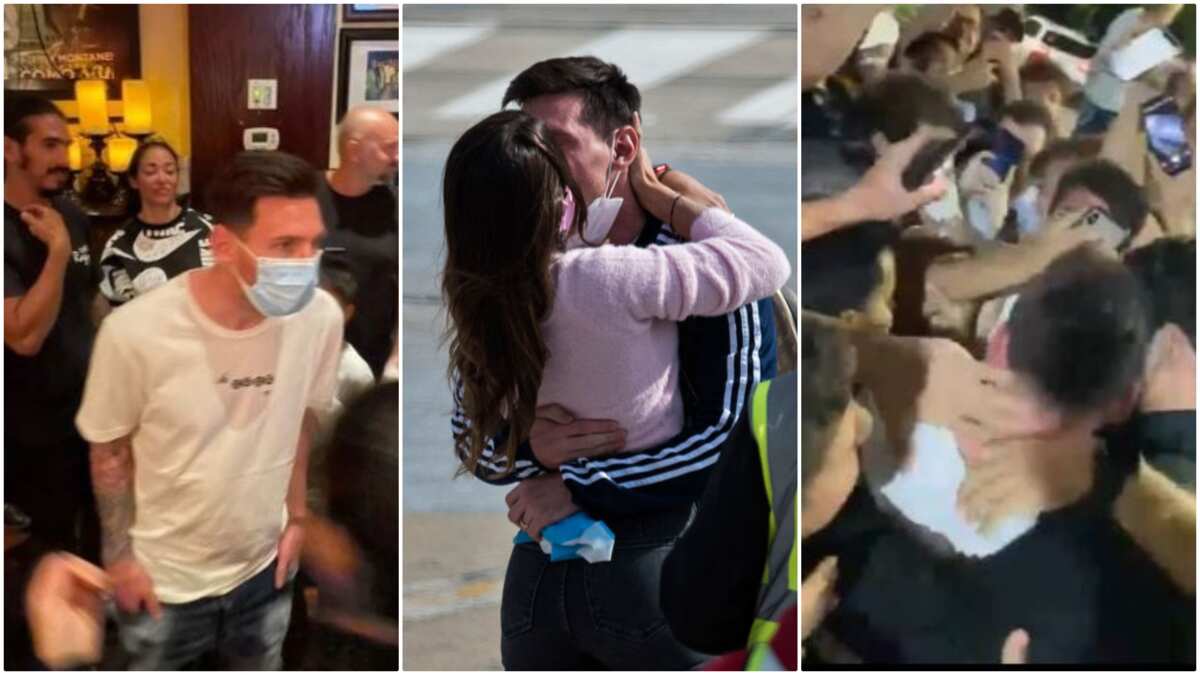 Fans give Lionel Messi special gift while on summer break with his wife Antonela in Miami