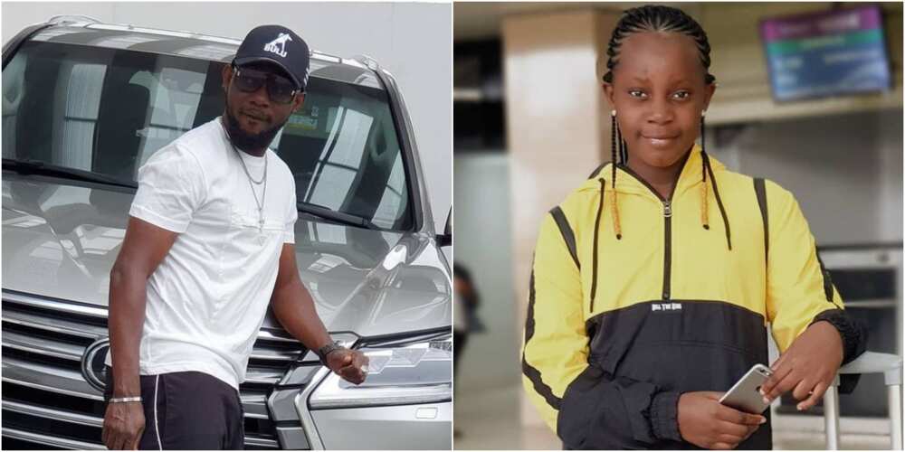 Comedian AY and daughter Michelle