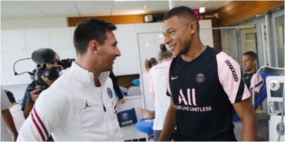 Excitement in PSG camp as teammates meet Messi for first time since making move from Barcelona
