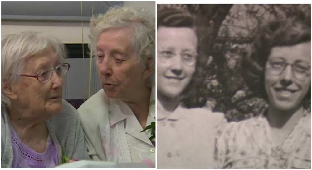 Edith Dumbleton and Dorcas Tobin. Edith Dumbleton and Dorcas Tobin.