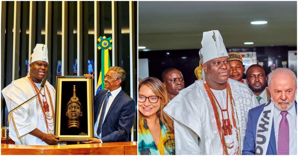 Ooni inducts Brazil president