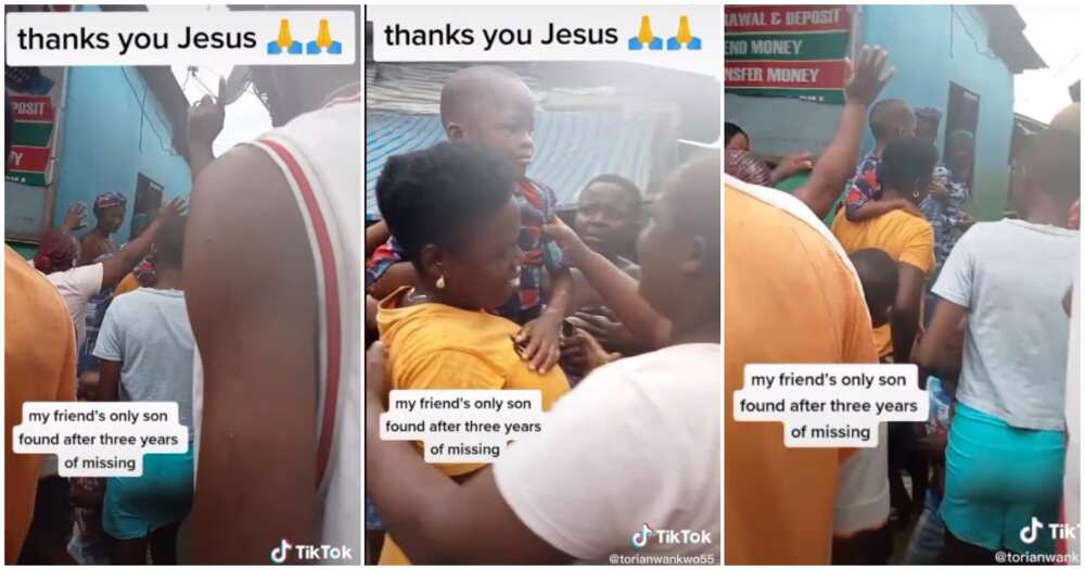 Rivers state, boy missing for 3 years, mum's only son, Nigerian mum finds only son