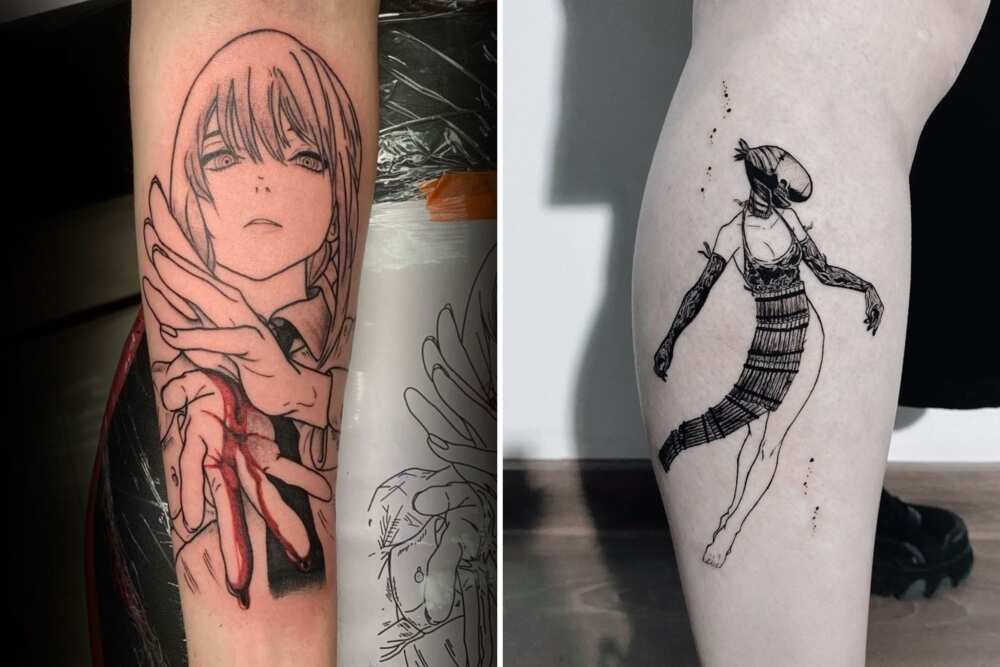 Cool anime tattoos
