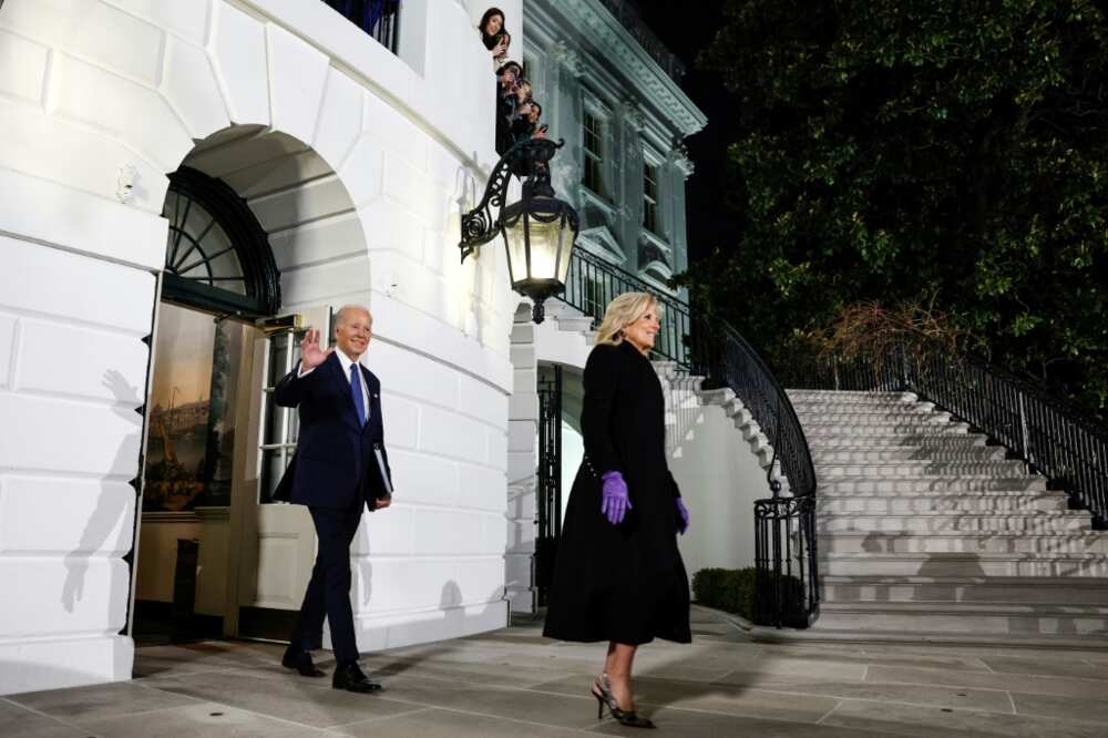 In his State of the Union address to Congress Joe Biden urged lawmakers to raise the country's debt ceiling to make sure it does not default on its debt In his State of the Union address to Congress Joe Biden urged lawmakers to raise the country's debt ceiling to make sure it does not default on its debt
