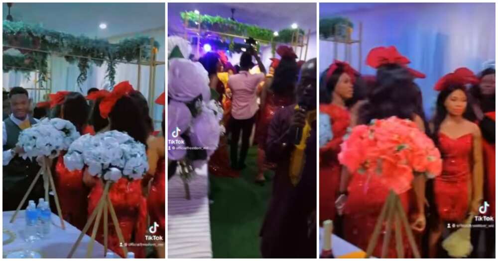 Deacon, stops DJ from playing secular music, Assemblies of God church, Umuahia, son's wedding