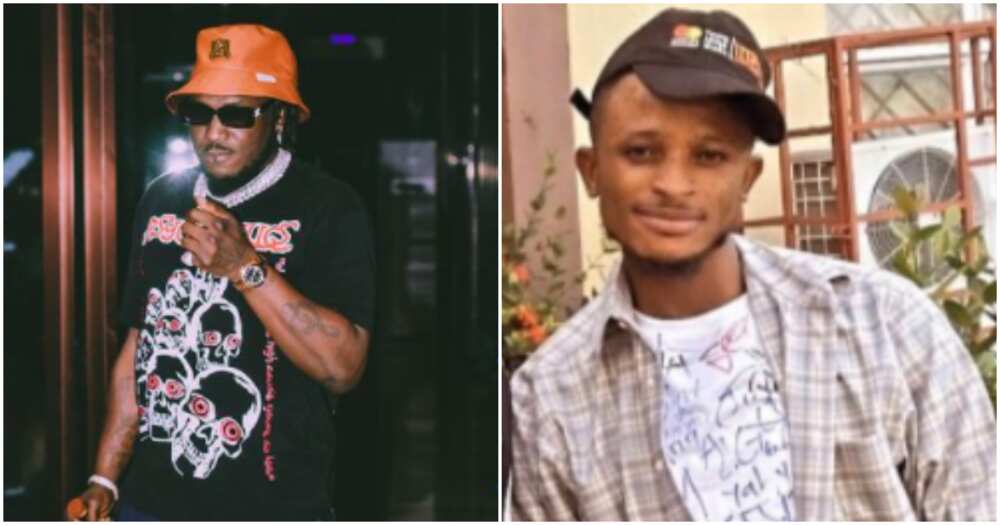 Peruzzi replies troll who called Ifeanyi his son Peruzzi replies troll who called Ifeanyi his son