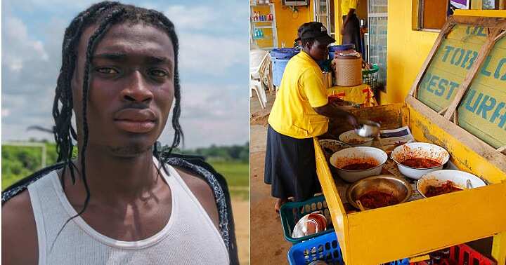 See why a Nigerian man gifted a food seller a new house