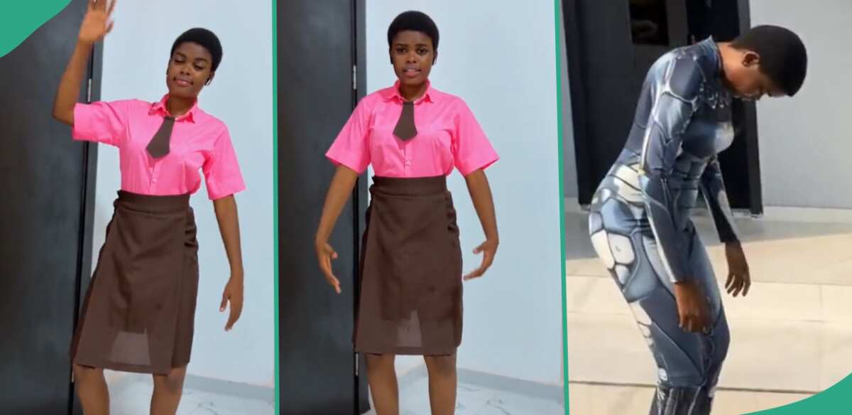 Video: See the Nigerian girl who talks and behaves like a robot