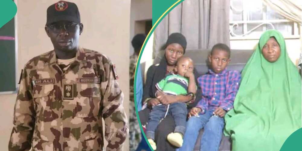 Wife of Lt. Col. A.H Ali vows never to allow her children join the military