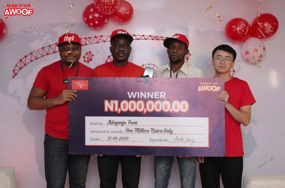 Technician turns millionaire after spending his last money on an itel smartphone