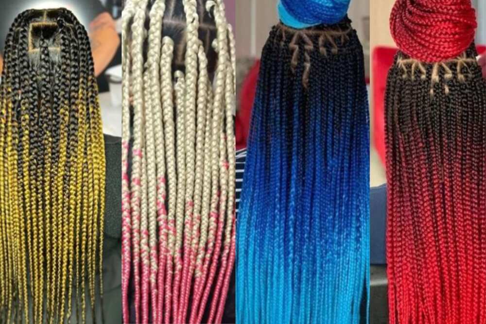 Jumbo box braids: 25 interesting looks to try out in 2024 