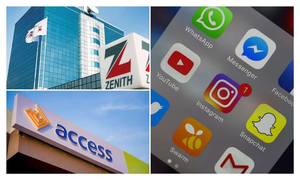 Zenith Bank, GTB, UBA, Social Media