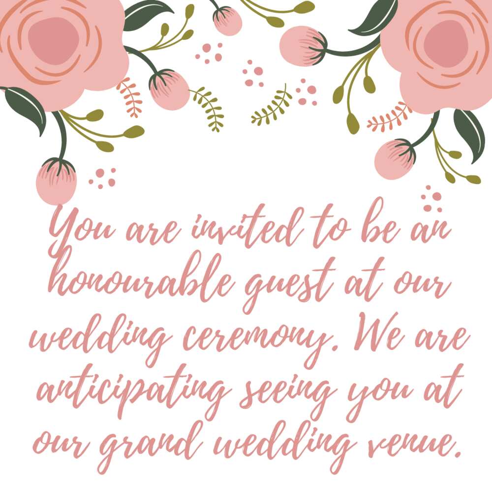 Best wedding invitation SMS for friends: Amazing ones to use