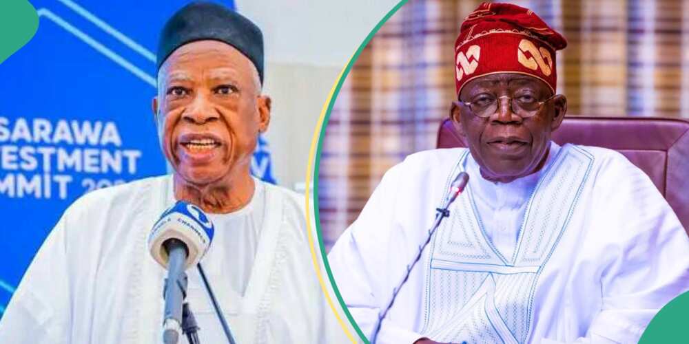 Adamu said Tinubu referred to himself as ‘this bouncing baby boy delivered by you.’ Adamu said Tinubu referred to himself as ‘this bouncing baby boy delivered by you.’