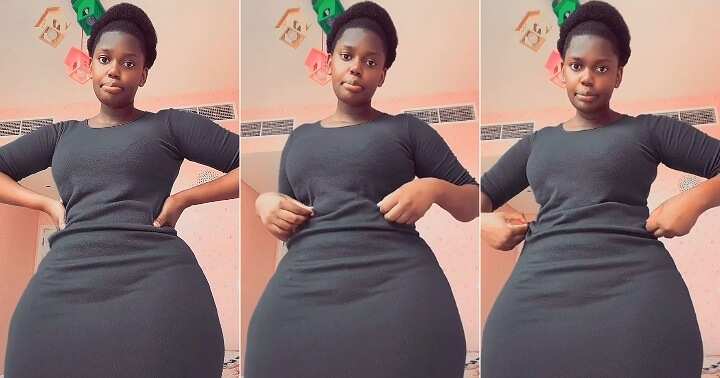 Her Body Is Natural: Pretty Black Girl Flaunts Her Hips and Tiny Waist in  Video, Captures Attention 