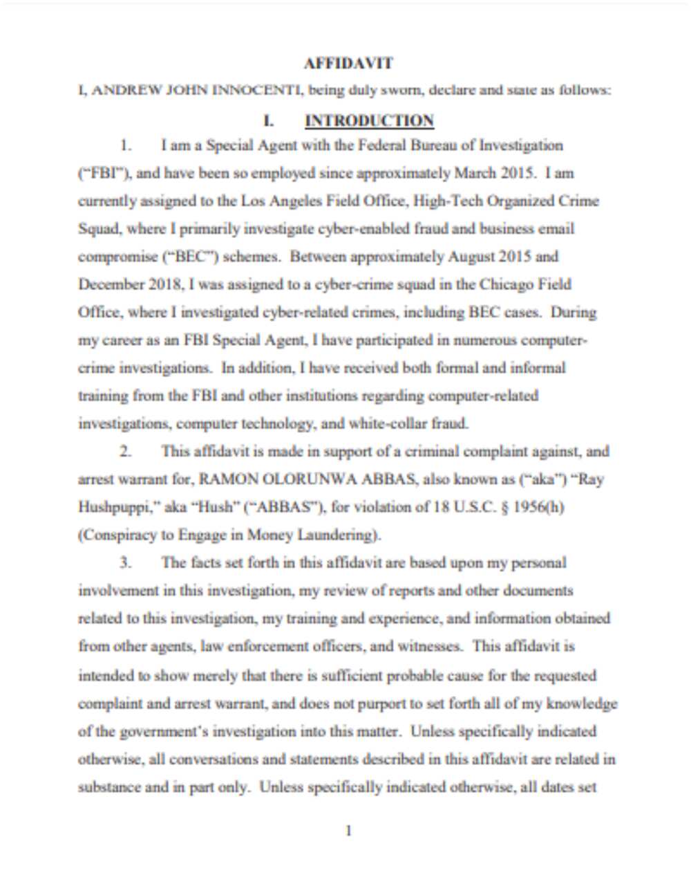 Read full charge sheet of Hushpuppi’s crimes as he goes to court in the US